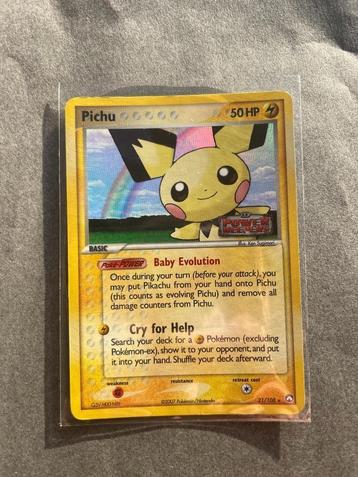 Pichu 21/108 Reverse Holo Ex Power Keepers PLAYED