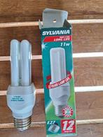 Spaarlamp Sylvania MINI-LYNX FS CFL 11W = 60W 827 E27., 30 tot 60 watt, Nieuw, Spaarlamp, E27 (groot)