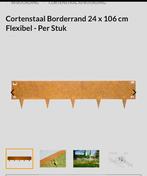 Cortenstaal 24 x 106 cm, Ophalen, Nieuw, Minder dan 100 cm, Staal