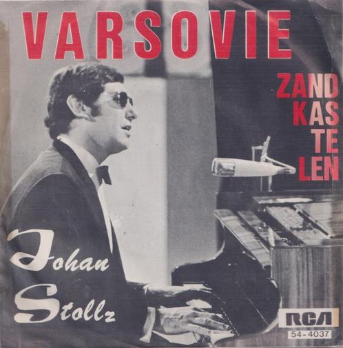 Johan Stollz – Varsovie / Zandkastelen - Single, Cd's en Dvd's, Vinyl Singles, Gebruikt, Single, Nederlandstalig, 7 inch, Ophalen of Verzenden