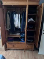 Kleerkast, Huis en Inrichting, Ophalen, Gebruikt, 100 tot 150 cm, Eikenhout