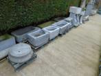 dienblad of trog in blauwe steen, plantenbak, goede keuze!!, Tuin en Terras, Ophalen, Tuin, Steen, Gebruikt
