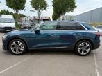 Audi e-tron 55 Quattro Pano/Keyless/Carpl/HeadUp/Trekh/Camer, Automaat, Blauw, Leder, SUV of Terreinwagen