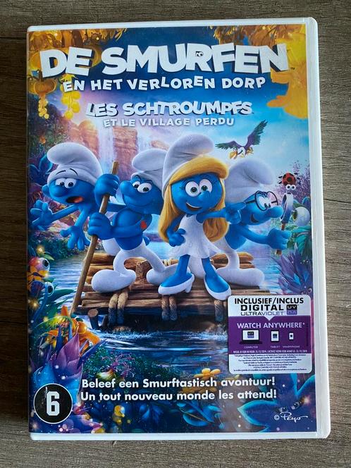 De Smurfen En Het Verloren dorp, Cd's en Dvd's, Dvd's | Tekenfilms en Animatie, Zo goed als nieuw, Ophalen of Verzenden