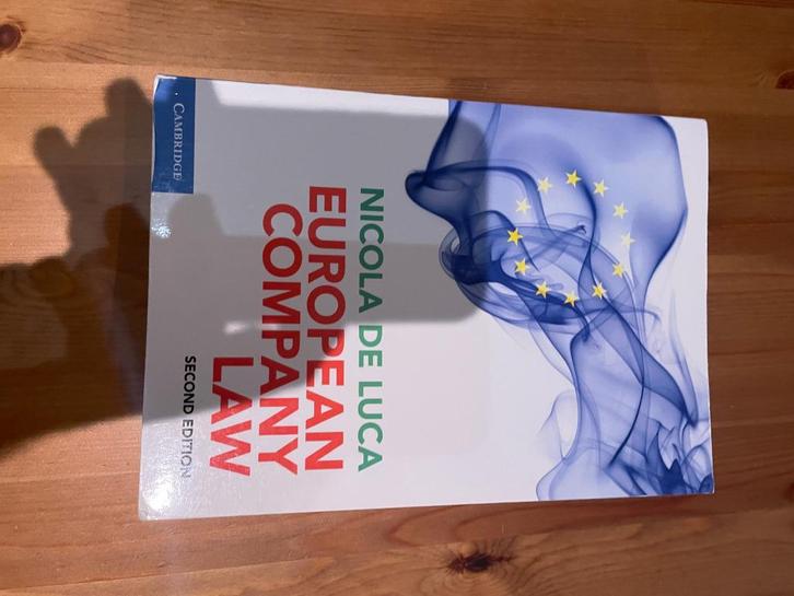 European Company Law, 9781108825658, Boeken, Studieboeken en Cursussen, Gelezen, Verzenden