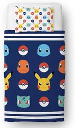 Dekbedovertrek Set | 2 zijdig | 135cm x 200cm | Nieuw, Pokemon, Overige kleuren, -, Nieuw