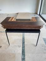 Massief eikenhouten schouwmantel / open haard bovenstuk, Huis en Inrichting, Haarden, Ophalen, Gebruikt, Inbouwhaard, Overige soorten