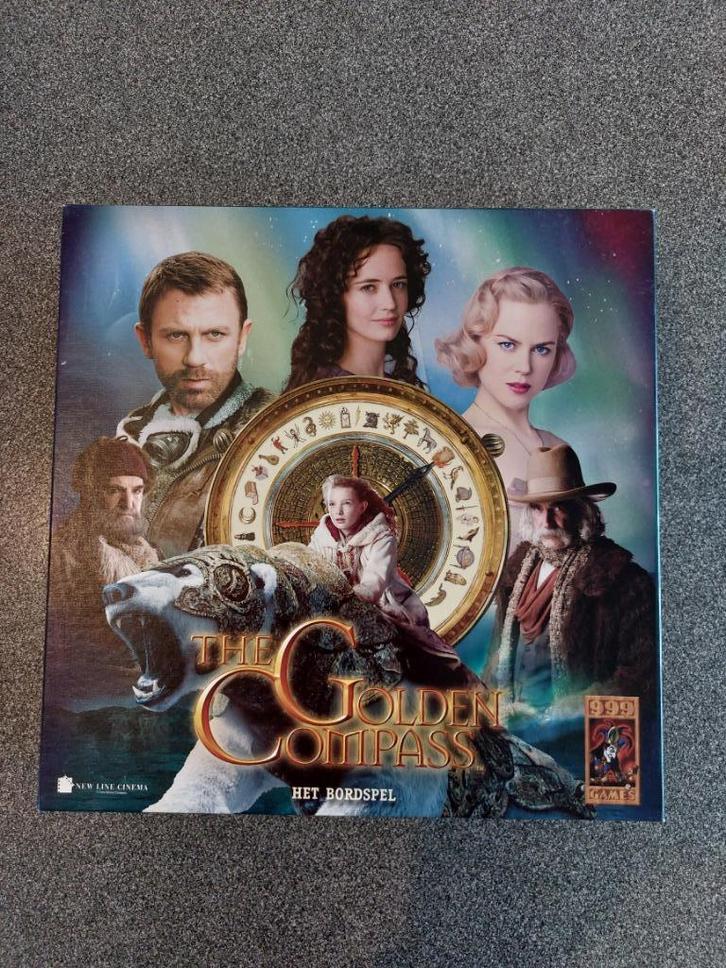 The Golden Compass bordspel, Hobby en Vrije tijd, Gezelschapsspellen | Bordspellen, Zo goed als nieuw, Een of twee spelers, Drie of vier spelers