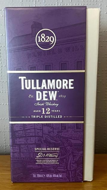 Tullamore Dew 12Y triple distilled, Neuf, Autres régions, Enlèvement ou Envoi, Pleine