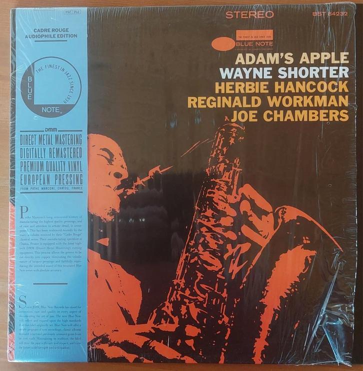 Adam's Apple Wayne Shorter Herbie Hancock Blue Note, Cd's en Dvd's, Vinyl | Jazz en Blues, Gebruikt, Jazz, 1960 tot 1980, Ophalen of Verzenden