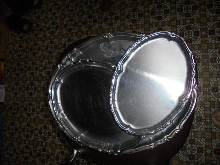 plateaux en inox, Huis en Inrichting, Woonaccessoires | Dienbladen, Gebruikt, Overige materialen, Ophalen