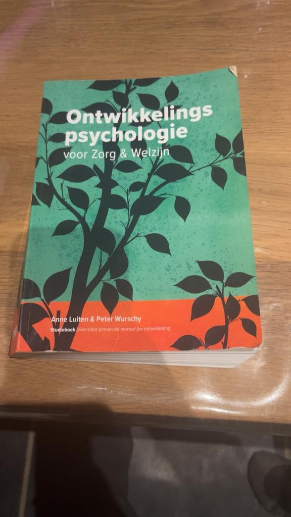 Anne Luiten - Ontwikkelingspsychologie voor Zorg en Welzijn, Livres, Psychologie, Psychologie du développement, Enlèvement