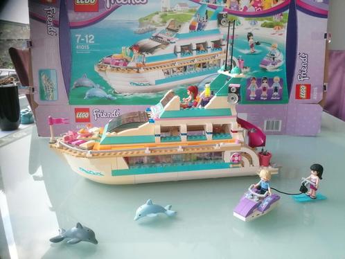 Lego Friends 41015, 41028, 41010 en 41000. Boot + 3 sets., Kinderen en Baby's, Speelgoed | Duplo en Lego, Zo goed als nieuw, Lego