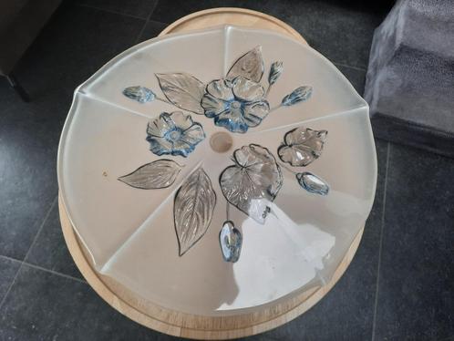 6 taartplateaus/schotels met/zonder voet, Antiek en Kunst, Antiek | Glaswerk en Kristal, Ophalen