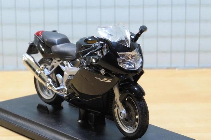 BMW K1200S 1:18 12829 Welly, Hobby en Vrije tijd, Modelauto's | 1:18, Nieuw, Motor, Welly, Ophalen of Verzenden