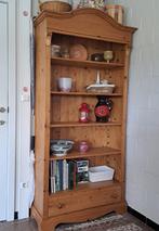 Mooie houten boekenkast, Avec tablette(s), Comme neuf, 25 à 50 cm, 150 à 200 cm