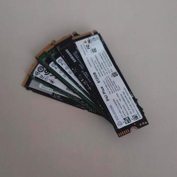 Disques NVMe M.2 SSD 512 Go - En bon état - par pièce 35€