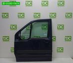 Ford Transit Connect ('02-'13) Voorportier links donkerblauw, Gebruikt, Ford, Deur, Ophalen of Verzenden