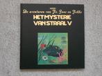 Jo, Suus en Jokko - Het Mysterie van Straal V-hc zwart leder, Eén stripboek, Nieuw, Ophalen of Verzenden, Herge