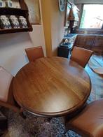 Eiken tafel, Huis en Inrichting, Tafels | Eettafels, Ophalen, Gebruikt, 100 tot 150 cm, Eikenhout