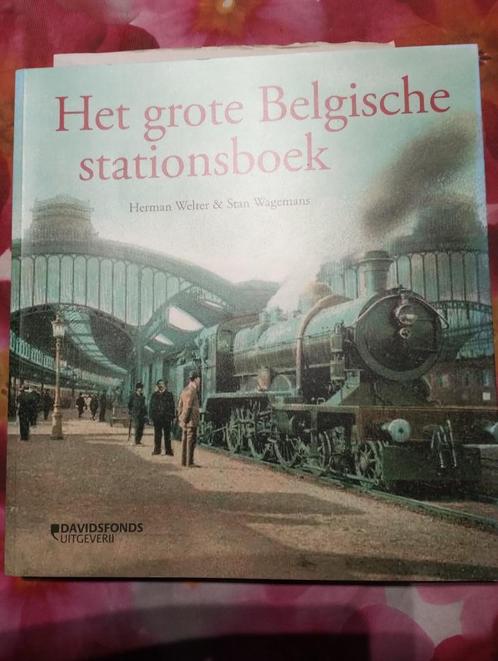 Het grote Belgische stationsboek, Livres, Livres Autre, Comme neuf, Enlèvement ou Envoi