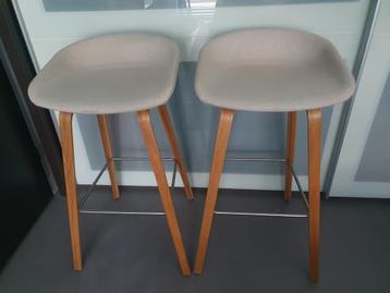 ***4x HAY about a stool AAS33 barkrukken (stof Coda 100)*** beschikbaar voor biedingen