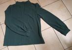 donker groene bloes mt M, Ophalen of Verzenden, Zo goed als nieuw, Maat 38/40 (M), Groen