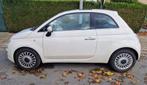 ✅️ Fiat 500 0.9 TwinAir - 117000 km - met distributieketting, Auto's, Voorwielaandrijving, Euro 5, Stof, Beige
