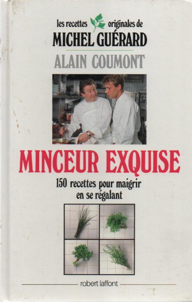 Michel GUERARD et Alain COUMONT - MINCEUR EXQUISE - 1989, Boeken, Detectives, Zo goed als nieuw, Ophalen of Verzenden