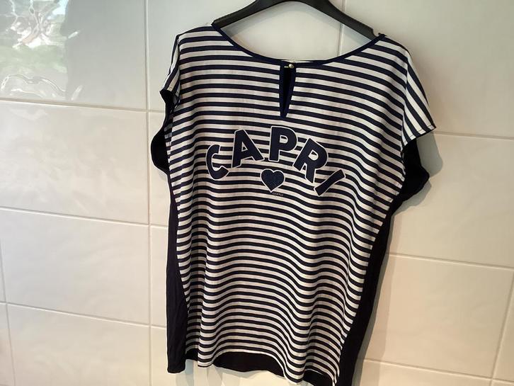 Mooie blouse LuckyLu, Kleding | Dames, Blouses en Tunieken, Gedragen, Maat 38/40 (M), Blauw, Ophalen of Verzenden