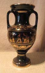 Prachtige Griekse Kruik met 24K goud afgewerkt - 19cm, Ophalen of Verzenden
