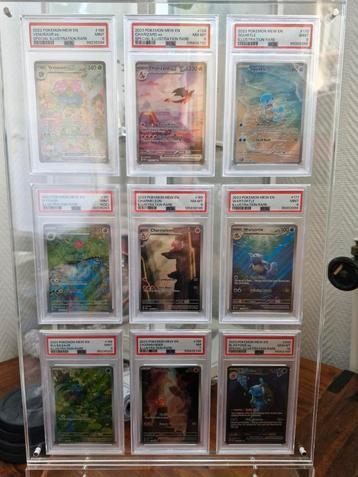 Pokemon 151 art rare starters set beschikbaar voor biedingen