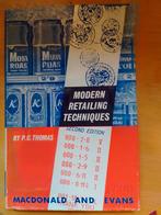 Modern retailing techniques , MacDonald and Evans 1968, Boeken, Ophalen of Verzenden