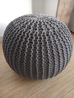 Pouf, Huis en Inrichting, Overige materialen, Minder dan 50 cm, Gebruikt, Rond