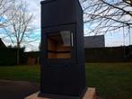 Speksteenkachel Lotus antraciet 565kg als nieuw., Huis en Inrichting, Kachels, Ophalen, Zo goed als nieuw, Houtkachel