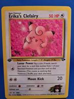 Erika's Clefairy 40/132 - Gym Challenge (1st edition), Verzenden, Zo goed als nieuw