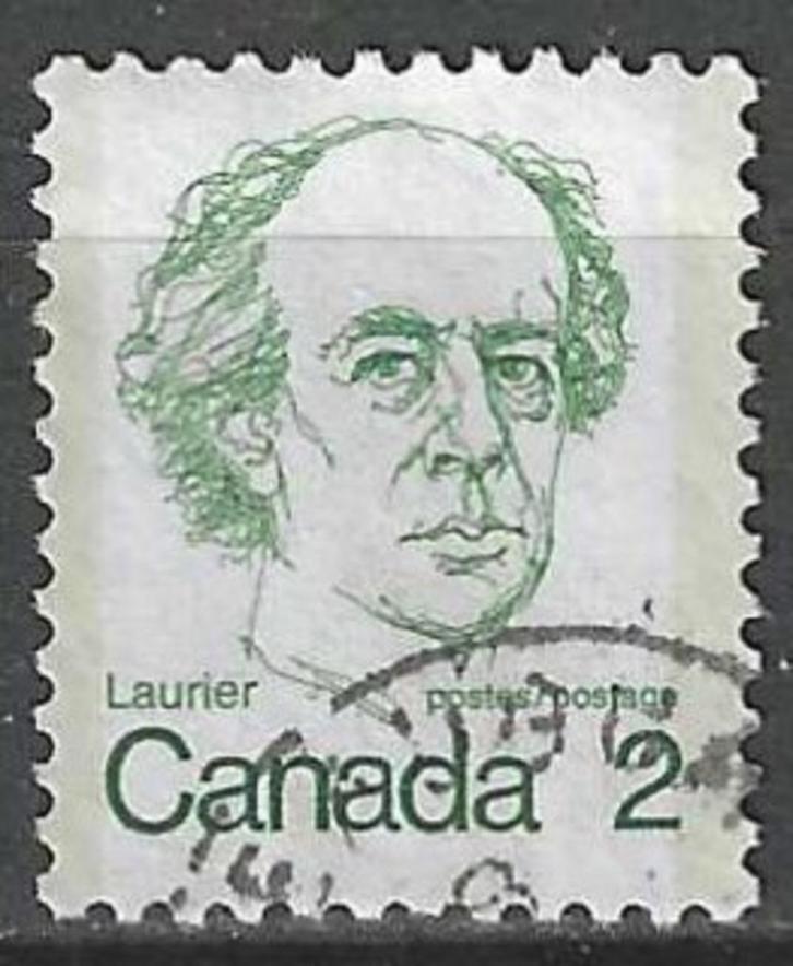 Canada 1973 - Yvert 509 - Henri-Charles-Wilfrid Laurier (ST), Postzegels en Munten, Postzegels | Amerika, Gestempeld, Verzenden