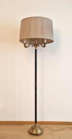 50s Neoklassiek * Hollywood Regency * Vintage * Staanlamp, Ophalen of Verzenden, Gebruikt, Metaal, Classique antique