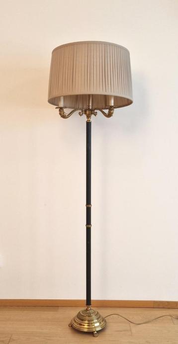 50s Neoklassiek * Hollywood Regency * Vintage * Staanlamp beschikbaar voor biedingen