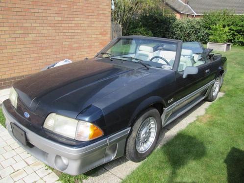 Te koop : 1990 Ford Mustang Gt 5.0 cabrio 25 anyversary, Auto's, Oldtimers, Particulier, Airbags, Airconditioning, Cruise Control
