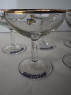 Vintage Babycham glazen (5), Overige typen, Zo goed als nieuw, Ophalen