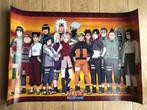 Poster Naruto, 90x60cm, Rechthoekig Liggend, Gebruikt, Ophalen of Verzenden, Film en Tv