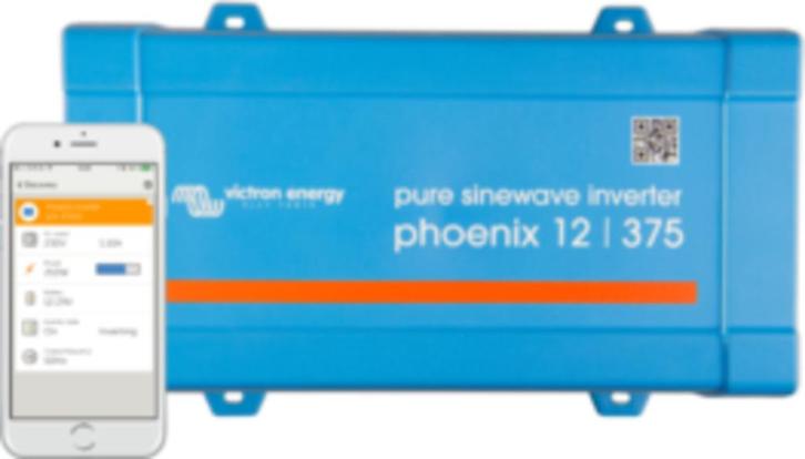 Sinusomvormer Victron Energy 12V naar 230V 250VA continu, Caravans en Kamperen, Mobilhomes, Bedrijf, Omvormer, TV, Ophalen of Verzenden