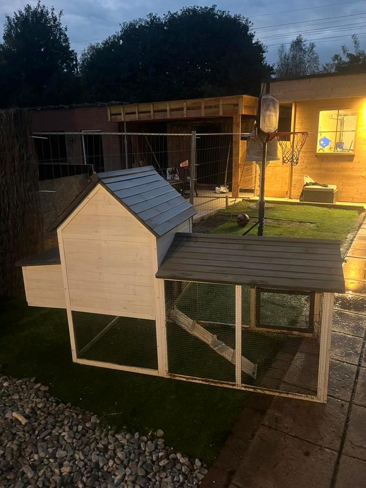 Konijnen/kippen hok, Dieren en Toebehoren, Pluimvee | Toebehoren, Gebruikt, Overige typen, Ophalen of Verzenden