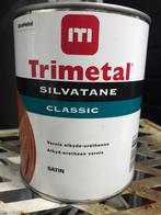 Trimetal satijn silvataanvernis 1L, Doe-het-zelf en Bouw, Verf, Beits en Lak, Overige kleuren, Verzenden, Nieuw, Beits