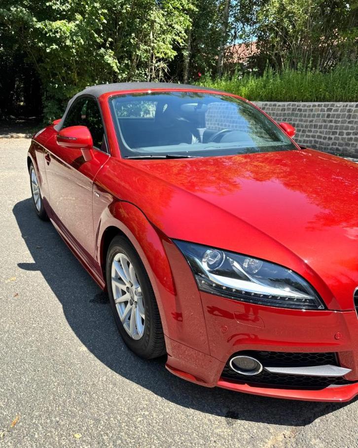 Audi TT cabrio 160pk s-line 14.000km, Auto's, Audi, Particulier, Cabrio, Benzine, Euro 5, Cabriolet, Handgeschakeld, Onderhoudsboekje