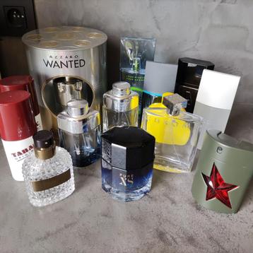 Flacons de parfum vides, Enlèvement ou Envoi, Utilisé, Bouteille de parfum