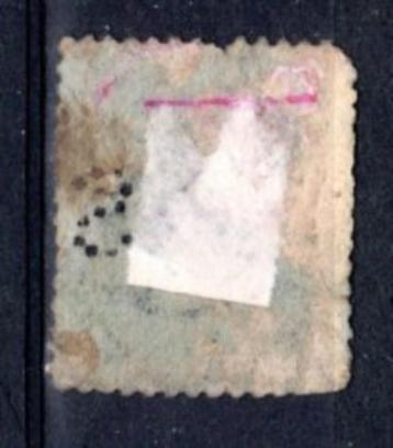 GREAT-BRITAIN : 1844 : Perfin &@ M & S @& on Y.4. beschikbaar voor biedingen