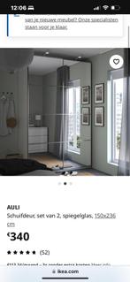 Ikea Pax Auli 150 x 236 schuifdeur spiegel, Huis en Inrichting, Kasten | Kleerkasten, Ophalen, Zo goed als nieuw