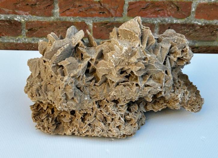 Grote zandroos, woestijnroos 11,3 kg, Verzamelen, Mineralen en Fossielen, Overige typen, Ophalen of Verzenden